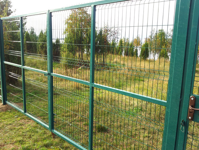 Сварная сетка пвх для забора